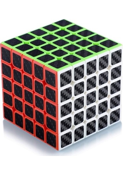 1 Pcs 5x5 Qy Speed Cube 5x5 Corbon Fiber Cube 1ADET Vıp 5x5 Zeka Küpü 5x5 Hız Küpü 5x5 Rubiks Cube fırsatları