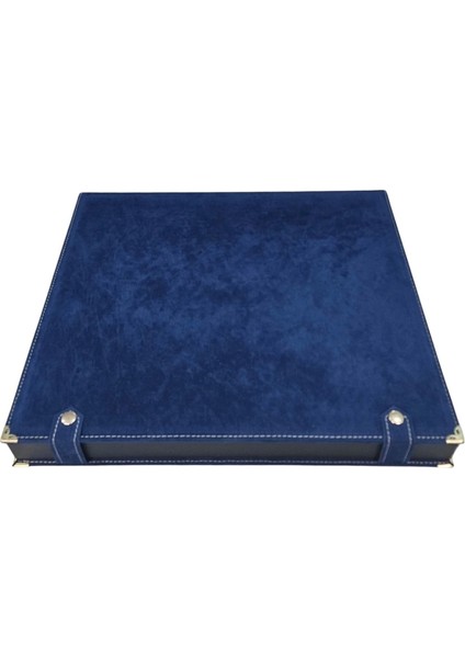 30 Lu Tesbih Kutusu ve Çantası (Çıtçıtlı) Süet 34X38 cm Lacivert fiyatları