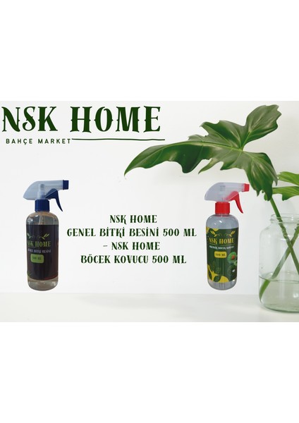 Nsk Home Genel Bitki Besini - Nsk Yaprak Temizleyici Seti