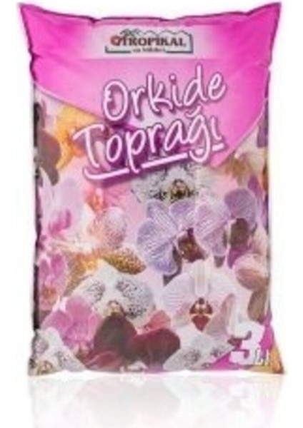 Orkide Toprağı 3 Lt
