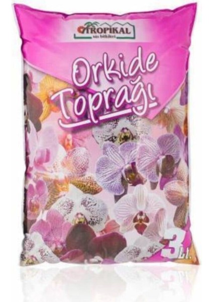 Orkide Toprağı 3 Lt Paket