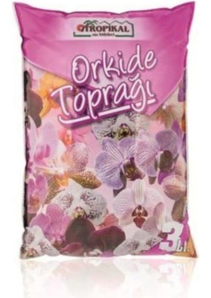 Organik Orkide Toprağı 3 Litre