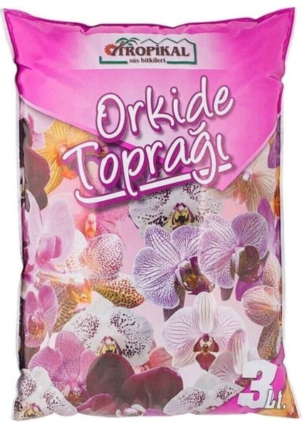 Orkide Bitki Besini Orkide Toprağı 3 Lt 225 Ml. fiyatları
