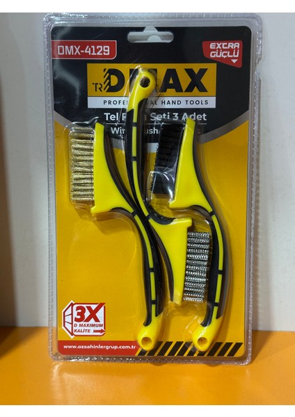 Döax 4129 3 Parça Tel Fırça Seti