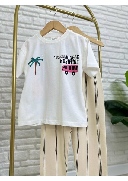 Erkek Çocuk Grafiti Kabartma Sırt Bakı Detaylı Alt-Üst Takım fiyatları