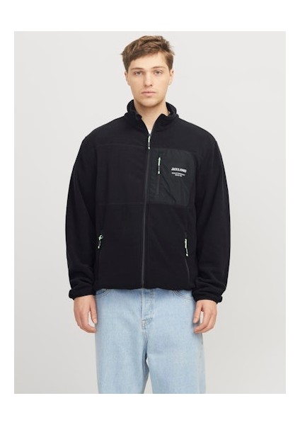 Jack Jones Erkek Jjtheo Siyah Teddy Mont 12269417