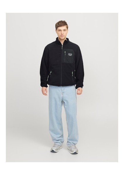 Jack Jones Erkek Jjtheo Siyah Teddy Mont 12269417