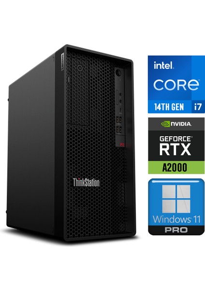 Dws Thinkstation P2 I7-14700 32GB 2tb SSD 12 GB Rtx A2000 W11P 30FR003TTR 003