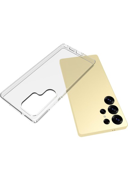 Samsung Galaxy S25 Ultra Kılıf Parmak Izi Önleyici Crystal Clear Tpu Telefon Kapağı (Yurt Dışından)