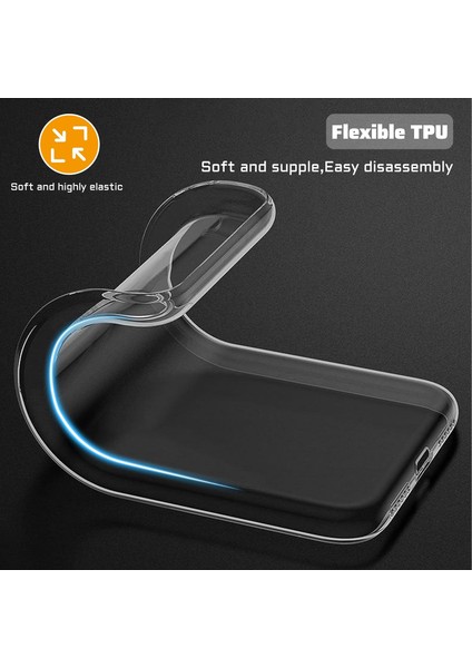 Samsung Galaxy S24 Fe Şeffaf Tpu Çizilmez Telefon Kılıfı + 2.5d Ark Kenar Ekran Koruyucu Için (Yurt Dışından) indirimleri