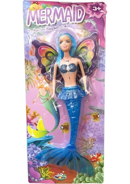 Kelebek Kanatlı Işıklı Deniz Kızı 32 cm fiyatları