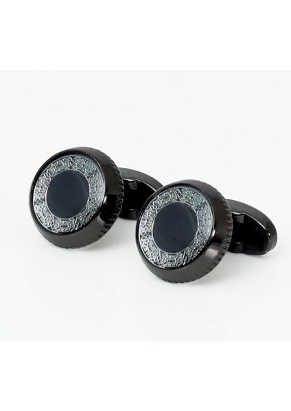 Hand Made Desenli Siyah Gri Kravat & Mendil & Kol Düğmesi Hediye Seti fiyatları