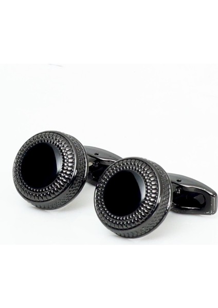 Hand Made Desenli Siyah Kravat & Mendil & Siyah Kol Düğmesi Hediye Seti fiyatları