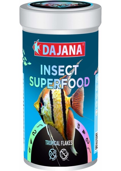 Insect Superfood Troical Flakes 250ml 45gr.