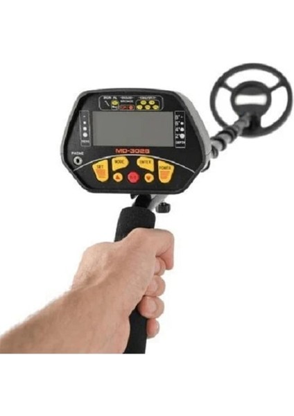 Md 3028 Pro, Set Dijital Define Altın Metal Dedektörü - Lazerpointer Hediye