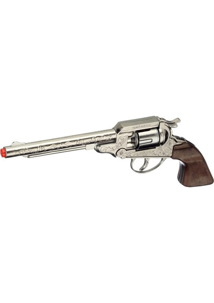 Vıp Kalite Büyük Kovboy Revolver Metal Kapsül Tabancası 8li Kapsül Kovboy Tabancası Oyuncak Tabanca