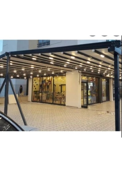 10 Adet 12V 6500K Beyaz Işık Samsung Ledli Pergola 5A Trafo ve 8A Manuel Dimmer Kumandalı Set Tente Aydınlatması fırsatları