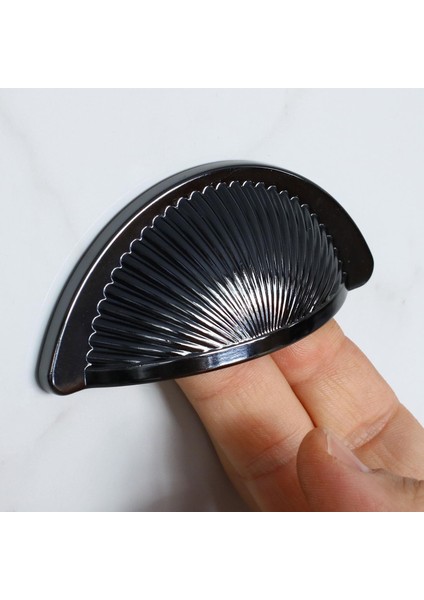 Mobilya Mutfak Dolabı Çekmece Dolap Kulpları Kulpu Kulb Yelken Midye Tas Çanak 64 mm Düğme Füme fiyatları