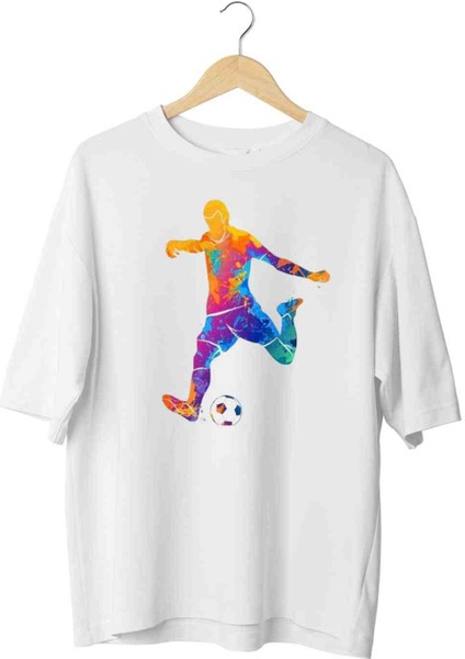 Futbolcu Özel Tasarım Tshirt