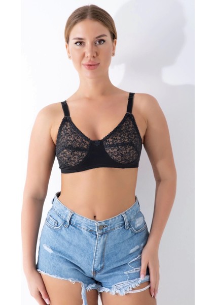Siyah Dantelli Sütyen - 506 fiyatları