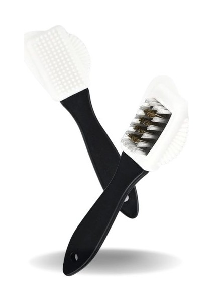 Üç Taraflı Taşınabilir Süet Bot Ayakkabı Temizleme Bakım Fırçası modelleri