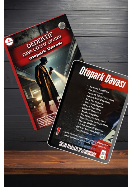 5'li Paket Cinayet Çözme, Dedektif Oyunu - Dava Çözme Oyunu - Suçluyu Bulma - Katil Kim Bulma Oyunu fırsatları