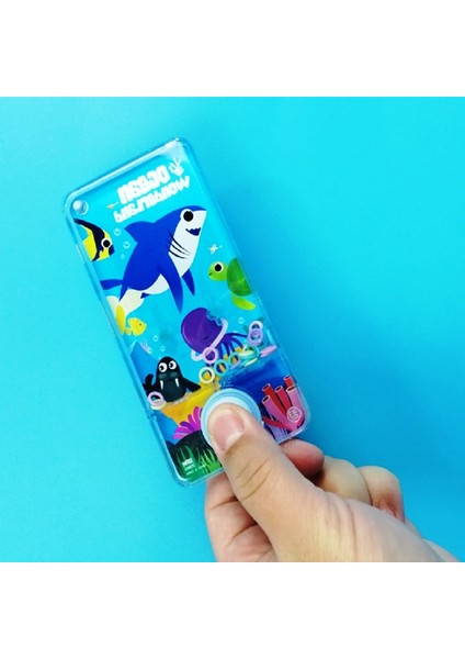 Blue Water Ring Game Water Ring Okyanus Dünyası Sulu Halka Oyunu Transparent Ocean World For Kids