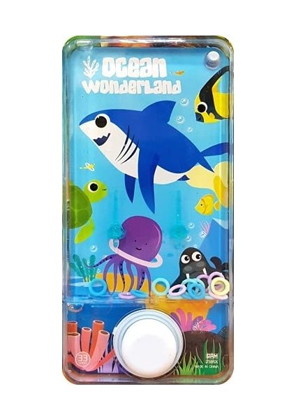 Blue Water Ring Game Water Ring Okyanus Dünyası Sulu Halka Oyunu Transparent Ocean World For Kids fırsatları