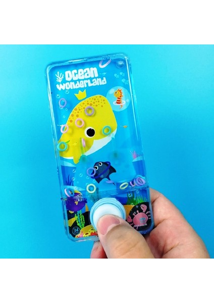Yellow Okyanus Dünyası Sulu Halka Oyunu Transparent Water Ring Game Water Ring Ocean World For Kids