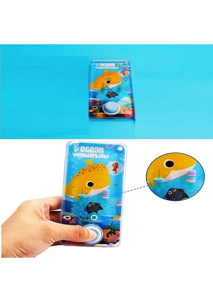 Yellow Okyanus Dünyası Sulu Halka Oyunu Transparent Water Ring Game Water Ring Ocean World For Kids modelleri