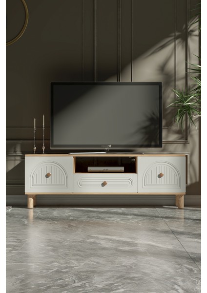 Bohem Tv Ünitesi 180 cm Mdf D Kapak Çizgili
