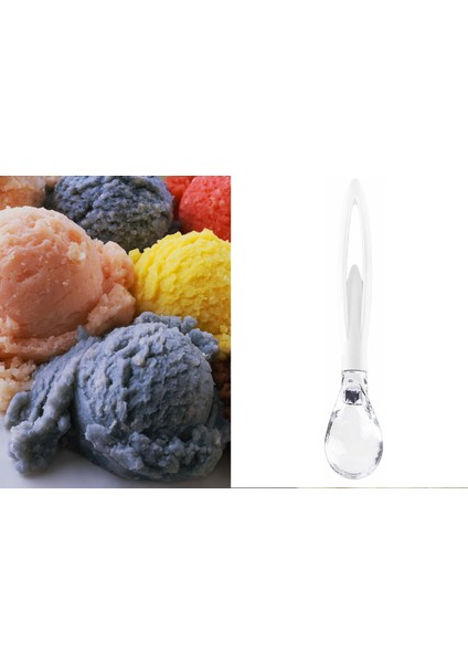 Dondurma Kaşığı - Şeffaf Mika Uçlu fiyatları