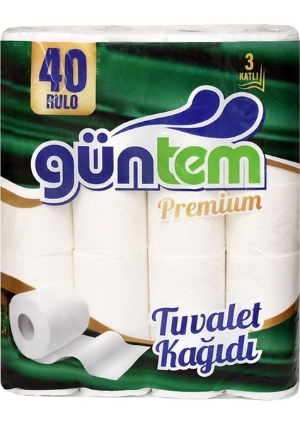 40 Lı Tuvalet Kağıt 3 Katlı