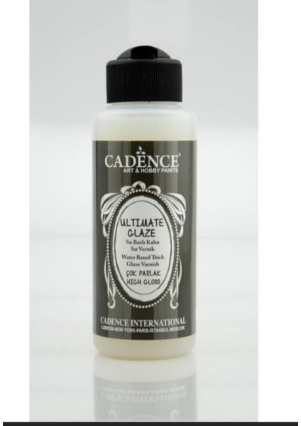 Ipek Hobi Cadence Ultimate Glaze - Kalın Sır Vernik 120ML