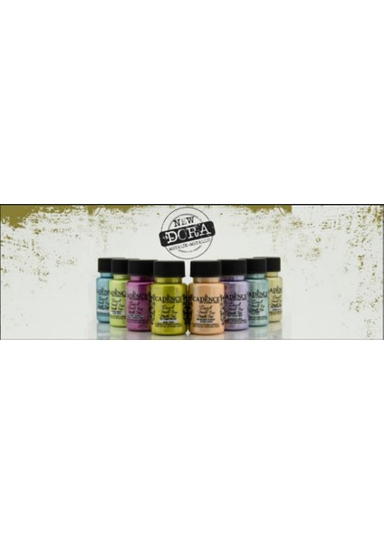 Ipek Hobi Cadence Beyaz Altın Dora Metalik 50 ml