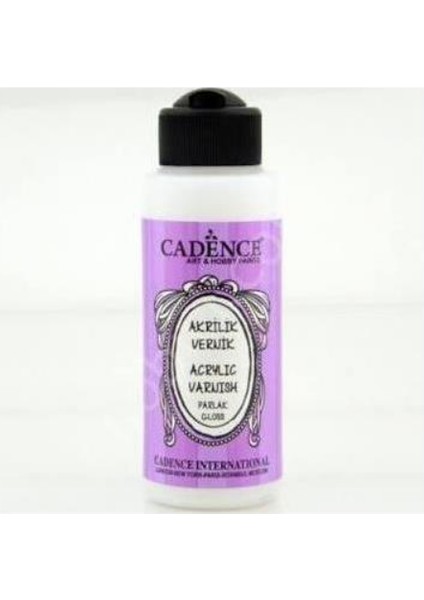 Ipek Hobi Cadence Su Bazlı Parlak Vernik Mum Cilası 120 ml