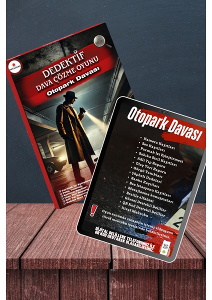 6'lı Dava Paketi Cinayet Çözme, Dedektif Oyunu - Dava Çözme Oyunu - Katil Kim Bulma Oyunu