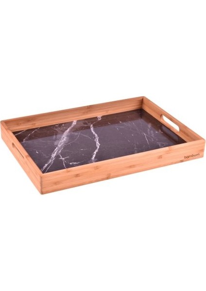 Marbella - Mermer Desenli Tepsi Lacivert Kçk fiyatları