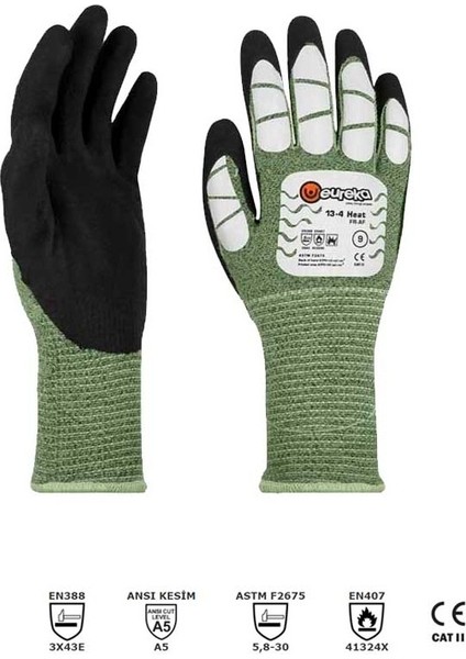 Elektrik Ark Eldiveni 13-4 Heat Fr-Af