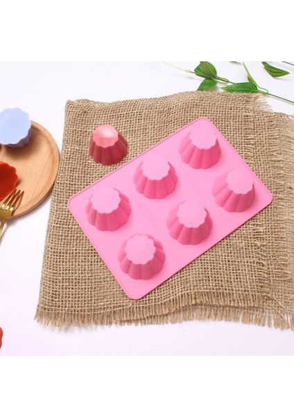 Çikolata Çiçek Kalıbı Kek Kalıbı Jöle Puding Silikon Kalıbı indirimleri