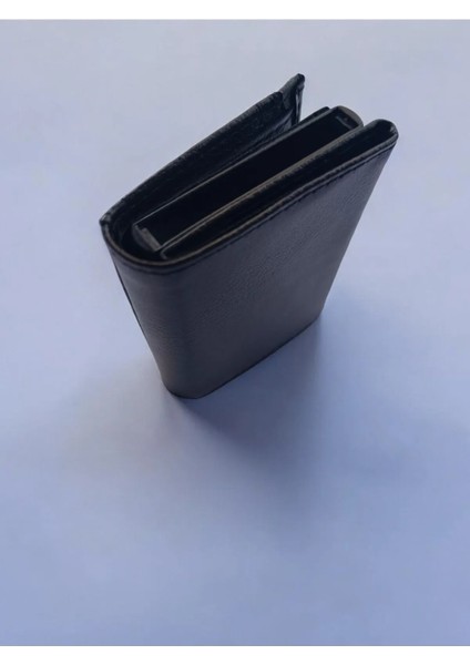 Rfid Korumalı Çıtçıtlı Otomatik Alüminyum Mekanizmalı Unisex Cüzdan-Kartlık