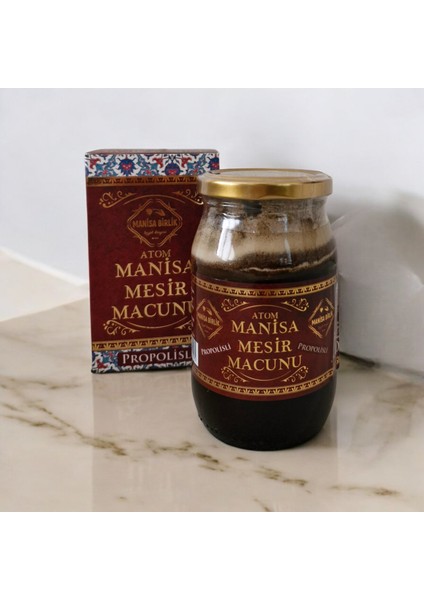 Manisa Atom Mesir Macunu Ballı Propolisli 400 gr