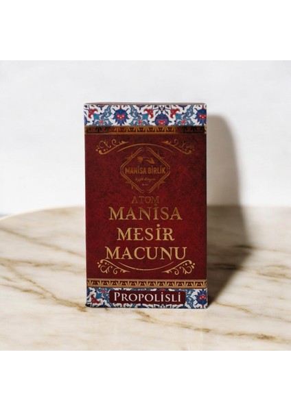 Manisa Atom Mesir Macunu Ballı Propolisli 400 gr