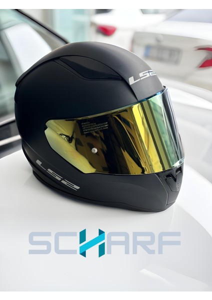 Ls2 Rapıd / Stream / Storm Uyumlu Gold Vızor (Kask Yedek Parçasıdır)