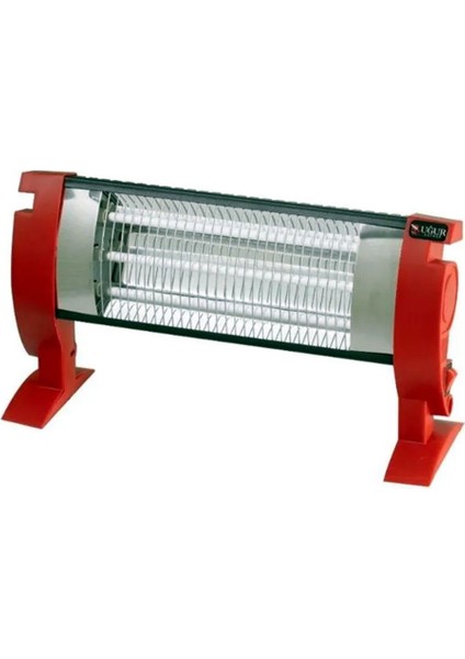 Mini Turbo 3 Çubuklu Quartz Isıtıcı 60 M² Kalın Borulu Isıtıcı 1300 W