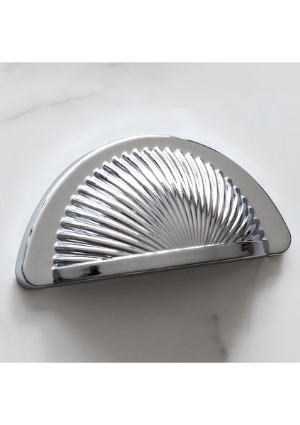 Mobilya Mutfak Dolabı Çekmece Dolap Kulpları Kulpu Kulb Yelken Midye Çanak 64 mm Düğme Krom indirimleri