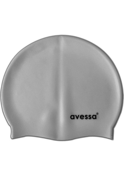 Unisex Koyu Gri Silikon Bone Havuz Bonesi SC604