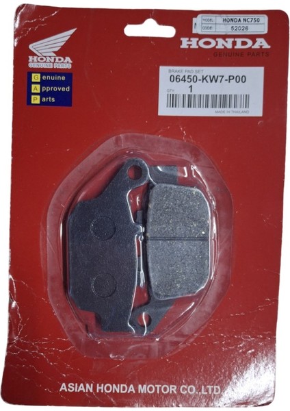 Honda Foresıght 250 Arka Fren Balata P00