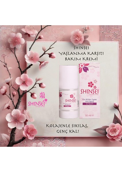 Yaşlanma Etkilerine Karşı Bakım Kremi