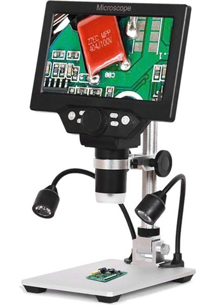 G1200 Plus+ Renkli Ekranlı Dijital Mikroskop 1200X